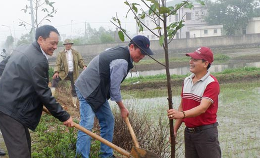 Ước nguyện vì màu xanh quê hương